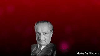 gif of Heidegger