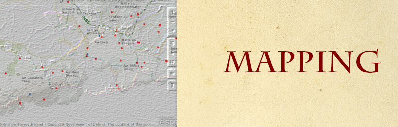 blog header with text mapping